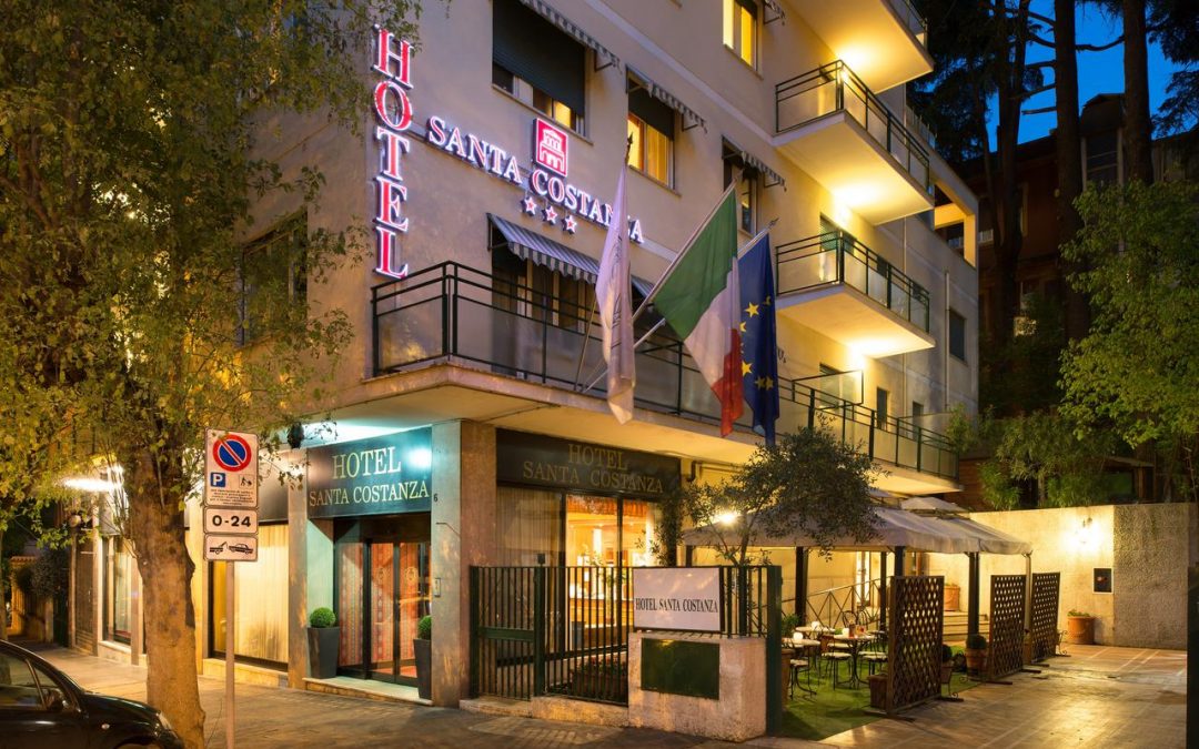 Außenansicht Hotel Santa Costanza